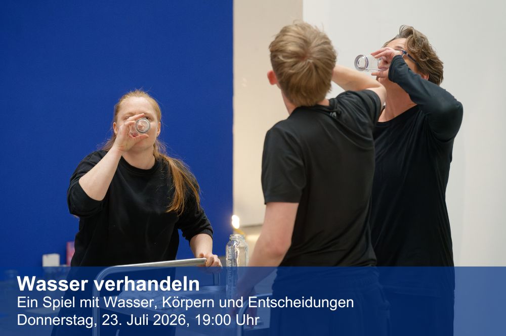 Wasser verhandeln